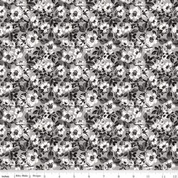 Floral in Gray