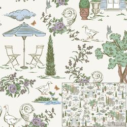 Afternoon in Provence in Porcelain