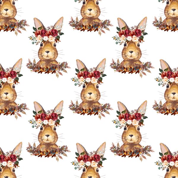 Little Autumn Hare in Fall