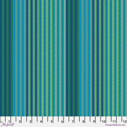 Caterpillar Stripe in Aqua