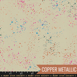 Speckled in Metallic Khaki