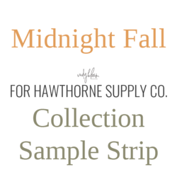 Midnight Fall Sample Strip