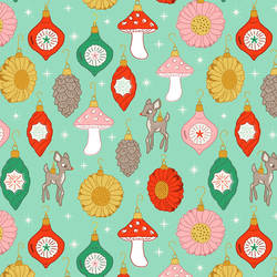 Christmas Ornaments in Mint