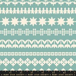 Paper Cuttings in Turquoise