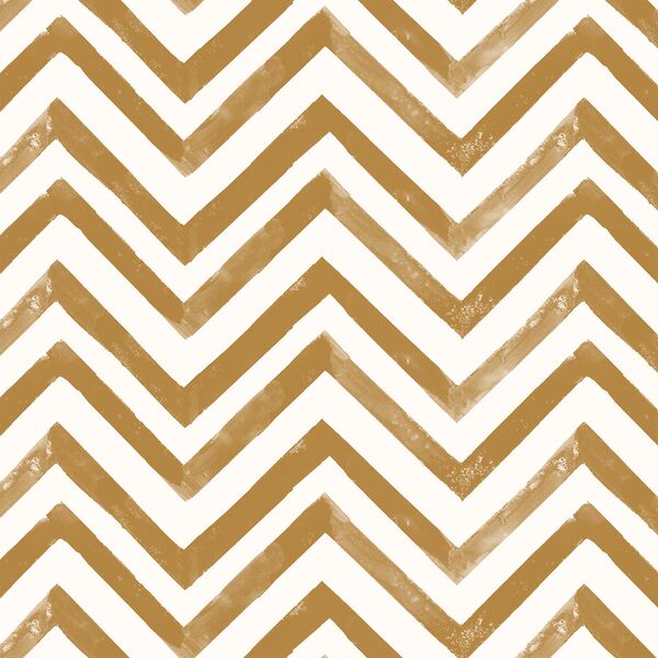 Zig Zag Stripe in Gold