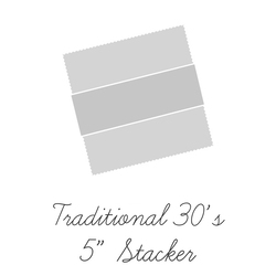Traditional 30's 5" Square Pack