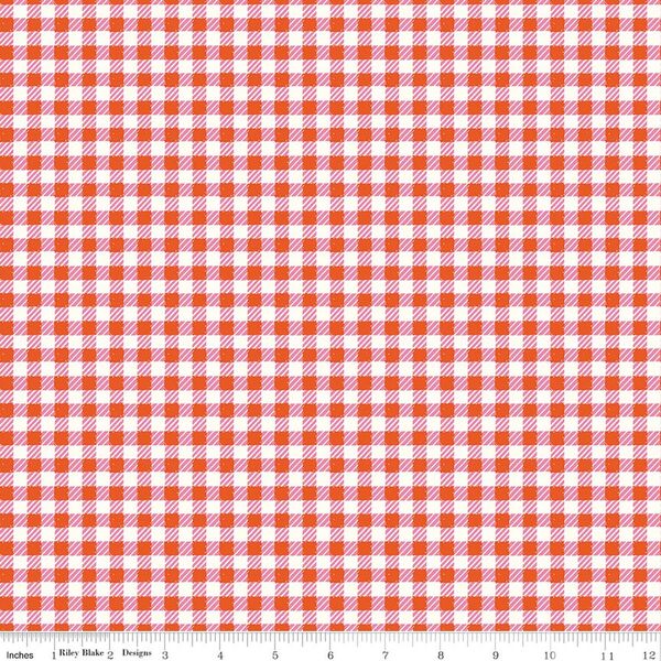 Plaid in Red