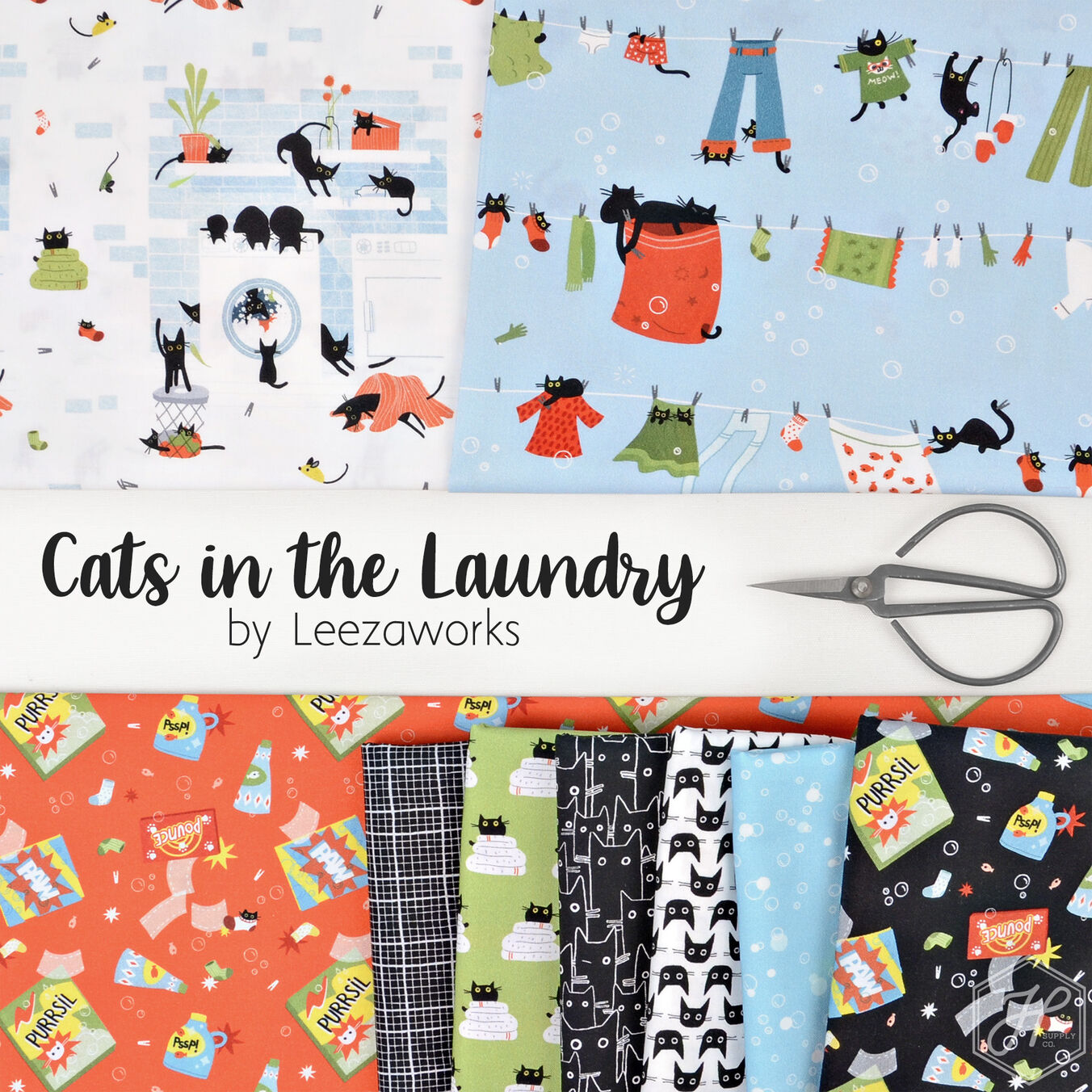 Cats in the Laundry Poster Image