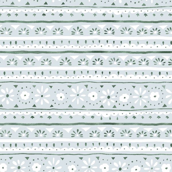 Lacey Stripe in Blue Sage