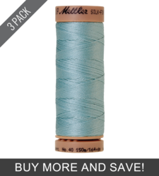 Rough Sea (9136-0020) - Silk Finish Cotton 40wt - 164 Yards (3 Pack)