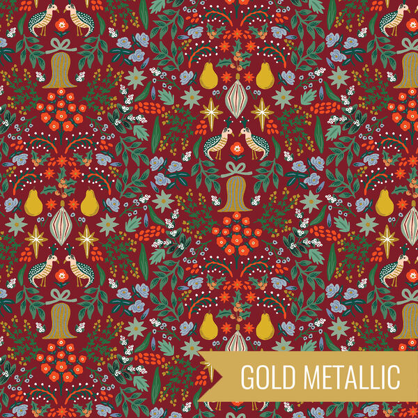 Partridge in Berry Metallic