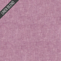 Yarn Dyed Linen Blend in Plum