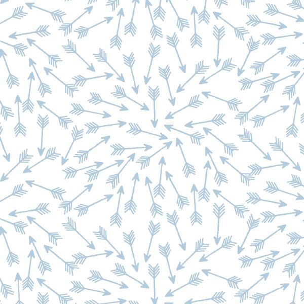 Arrows in Sky on White