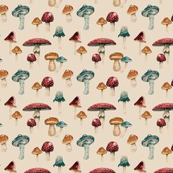 Mushroom Forest in Wild