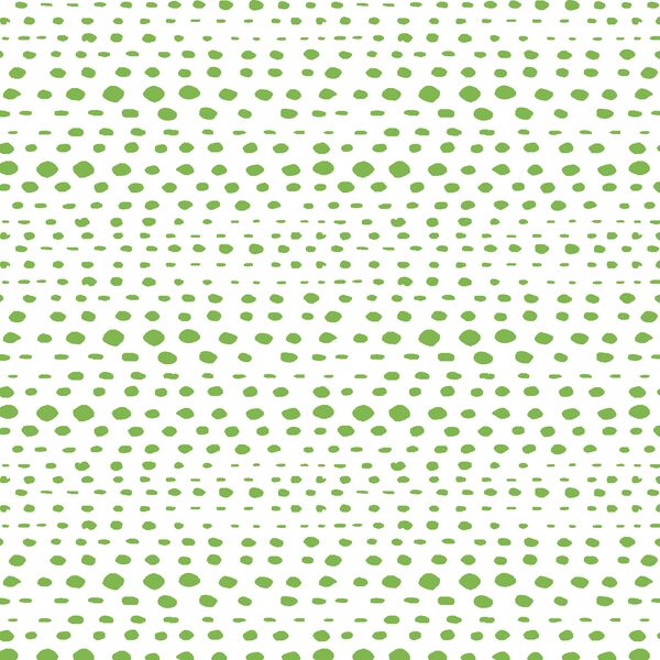 Little Skipping Stones in Greenery on White
