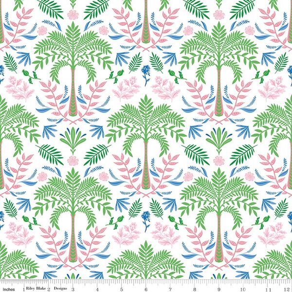 Palms in White