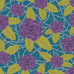 Bed of Roses in Topaz