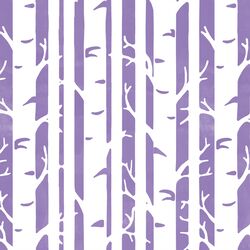 Birches in Amethyst