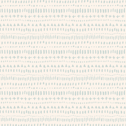 Sketchy Tribal in Light Dusty Teal