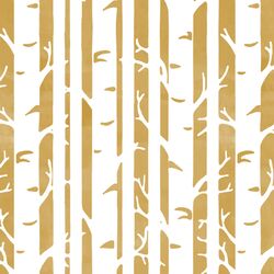 Birches in Straw