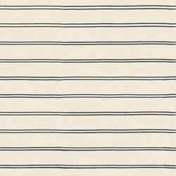 Double Dutch Stripe in Eggshell
