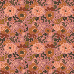 Lisa Floral in Autumn Rose