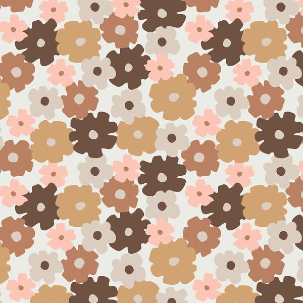 Mod Floral in Neutral