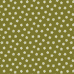 Star Flowers in Green
