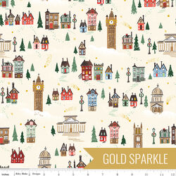 London in Ivory Sparkle