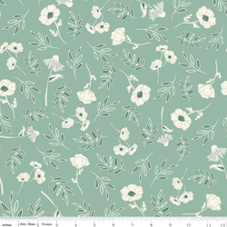 Floral in Pistachio