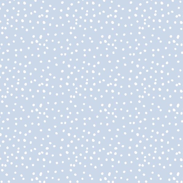 Summer Polka Dot in Periwinkle Sky