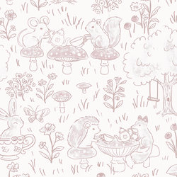 Tonal Tea Party in Dusty Pink