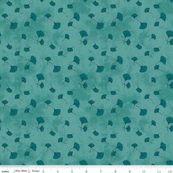 Ginkgo in Light Teal
