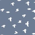 Flock Silhouette in Dove