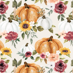 Pumpkin Bouquet in Cream