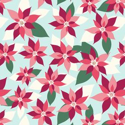Poinsettia in Winter Sparkle