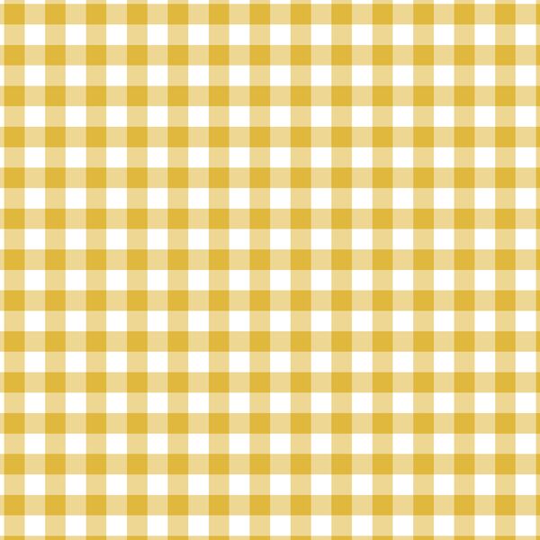 Gingham in Autumn Gold