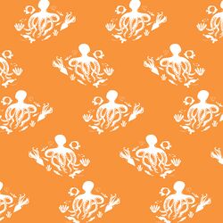 Octopus in Sunset