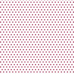 Polka Dots in Winter Rose