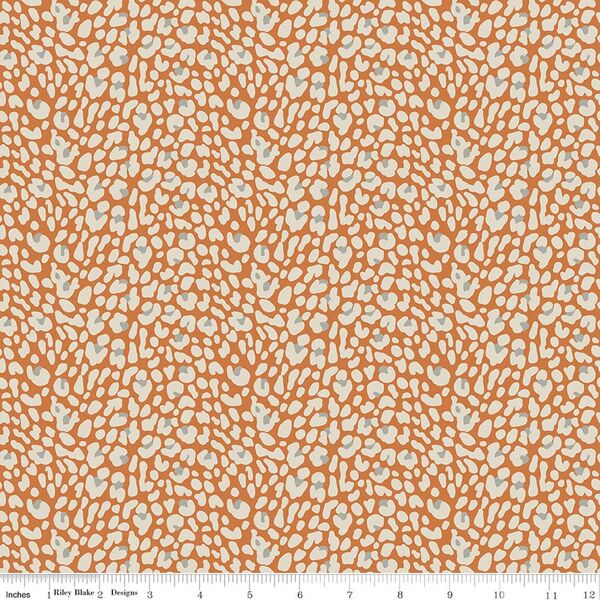 Leopard in Orange