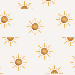Golden Sunshine in Off White