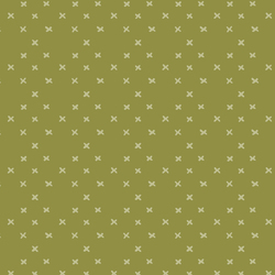 Criss-Cross Diamonds in Green