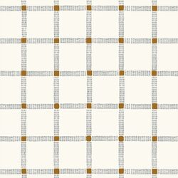 Plaid Basketweave in Cloud