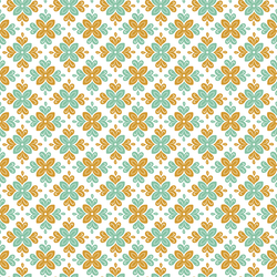 Wild Foulard in Gold and Mint