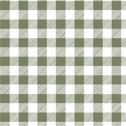 Medium Buffalo Plaid in Olive