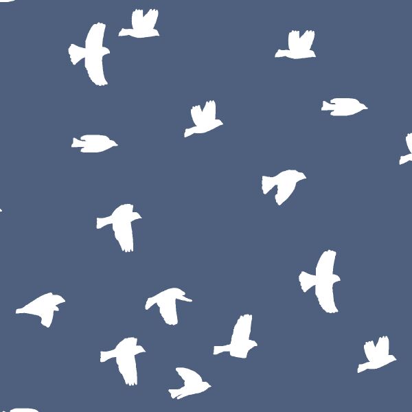 Flock Silhouette in Midnight
