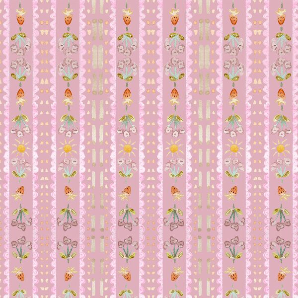 Floral Lineup in Hazy