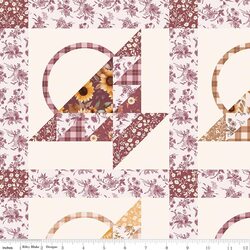 Harvest Baskets Cheater Print in Cream