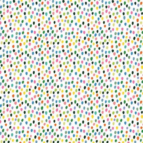 Colorful Monster Dot in Rainbow