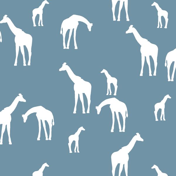 Giraffe Silhouette in Marine